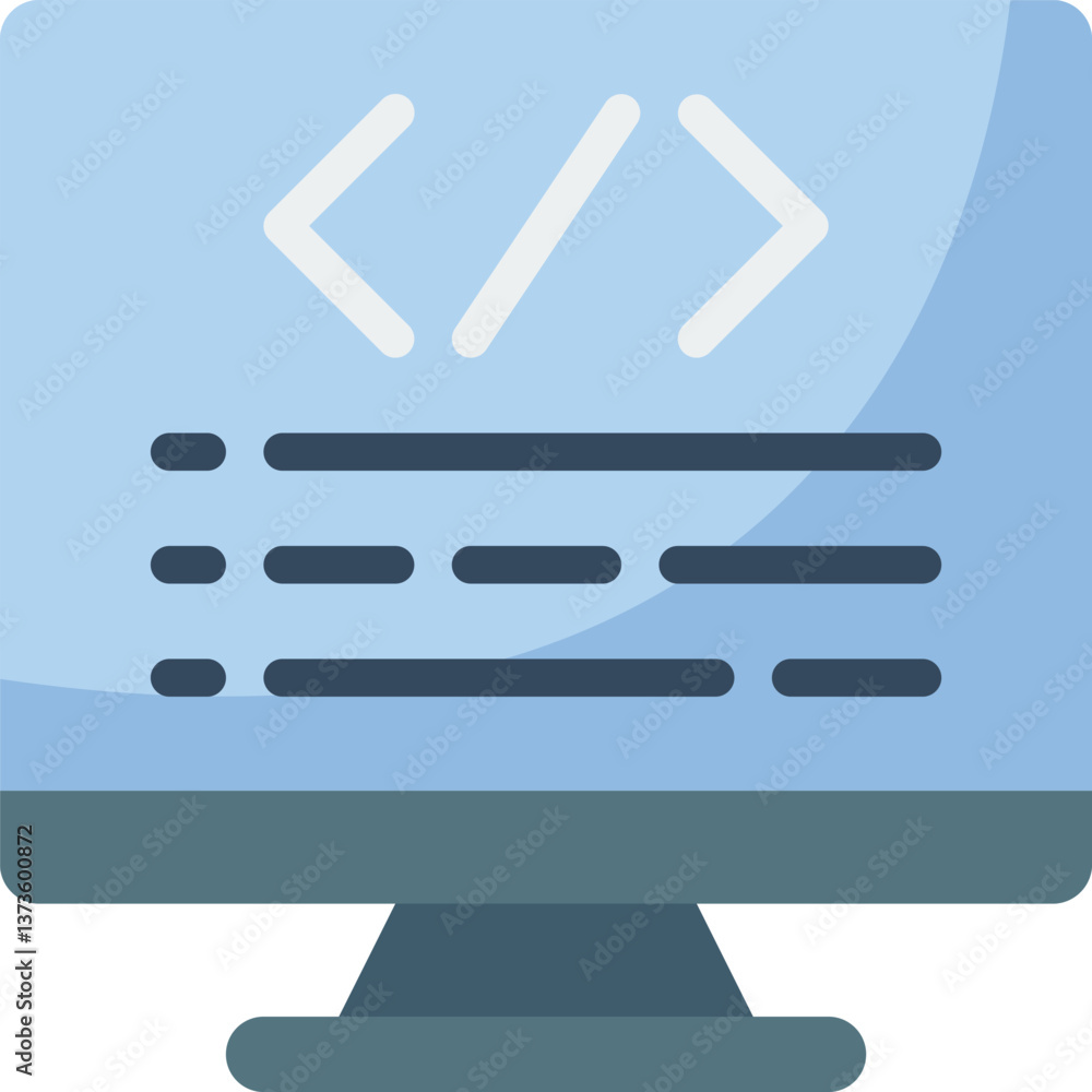 computer (3) Illustration on a white background computer (3) Illustration on a white background