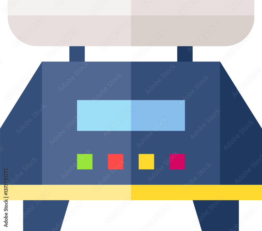 scale Illustration on a white background. scale Illustration on a white background.