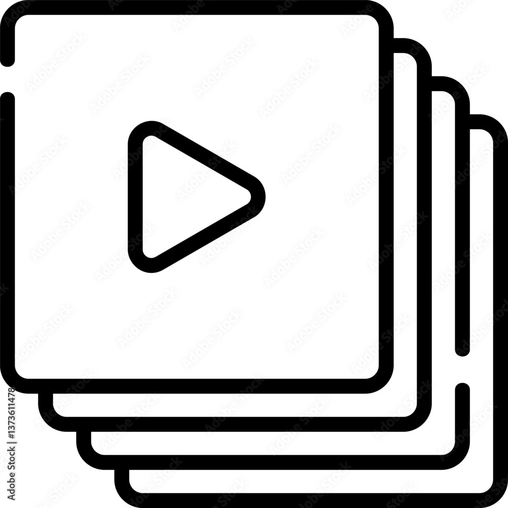 slideshow Illustration on a white background slideshow Illustration on a white background