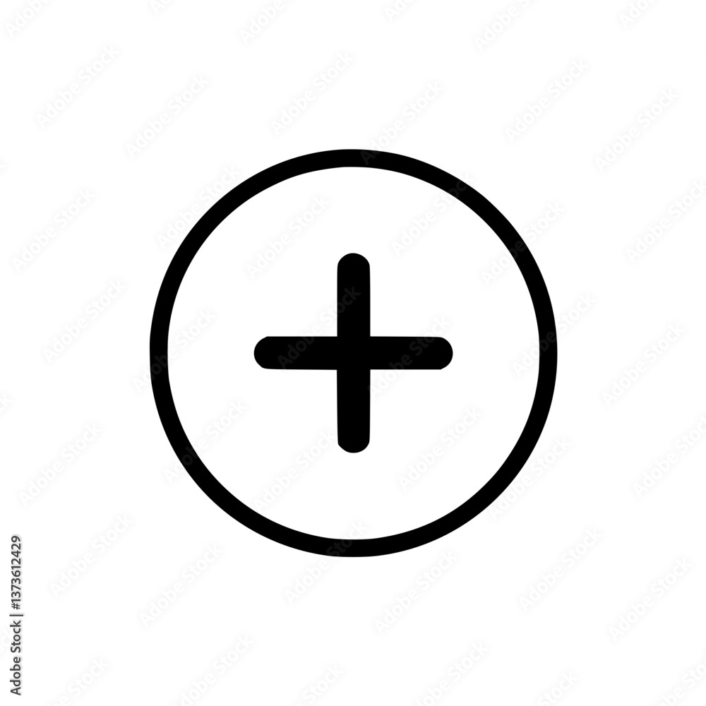 Plus Sign: A bold simple symbol enclosed in a circle It signifies addition positivity or increase Add value and growth to your projects Plus Sign: A bold simple symbol enclosed in a circle It signifies addition positivity or increase Add value and growth to your projects