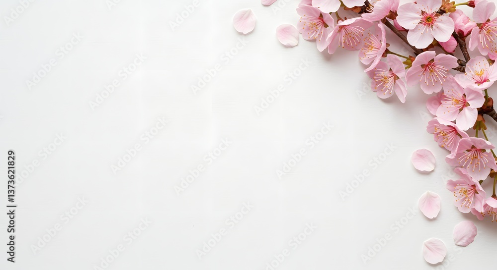 Obraz premium pink cherry blossom