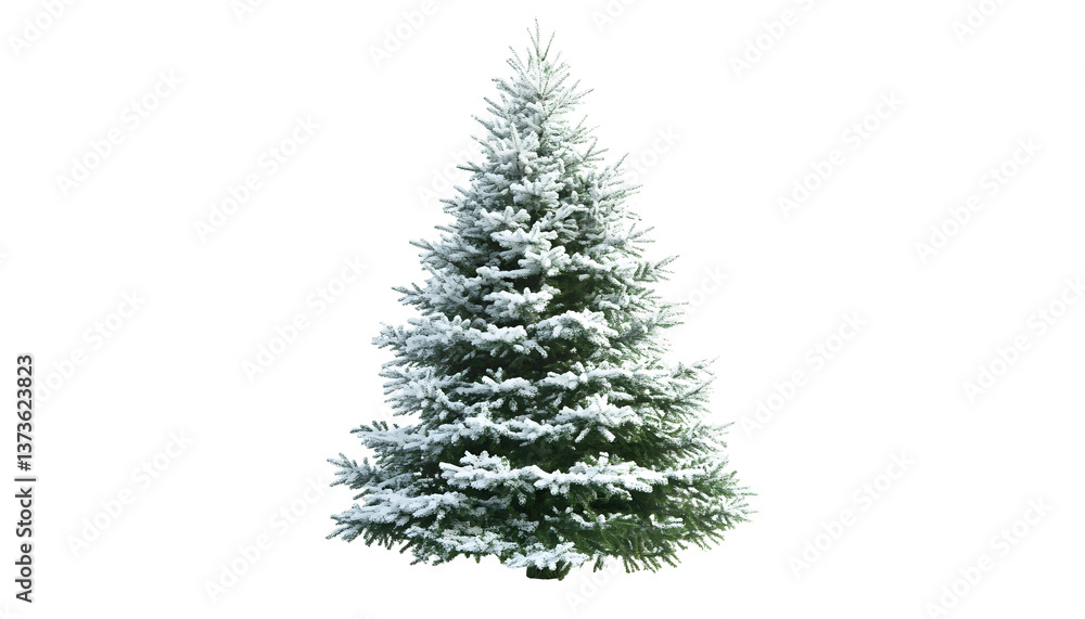 Undecorated Christmas tree , clipping path - Undecorated Christmas tree , clipping path -