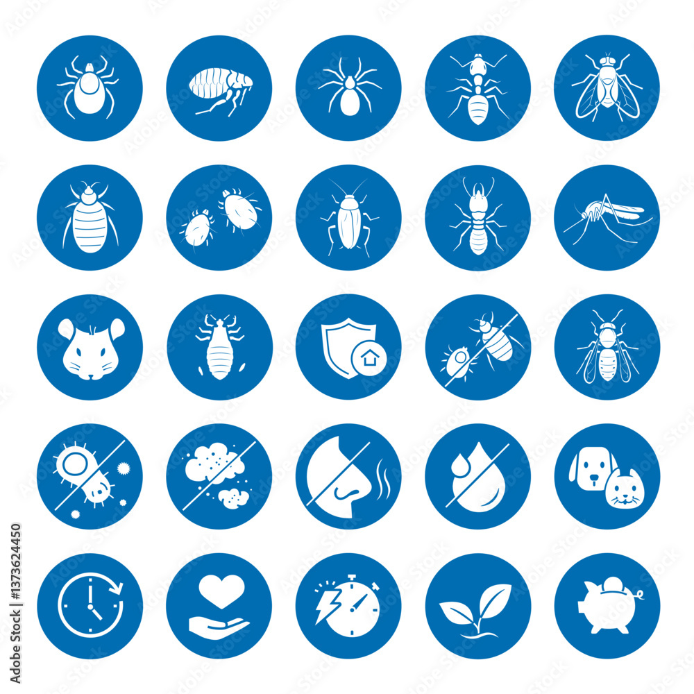 Set icons for pest control. Perfect suite for your service, tools, equipment, infographic material and etc. The outline icons are well scalable and editable. Contrasting elements. EPS10. Set icons for pest control. Perfect suite for your service, tools, equipment, infographic material and etc. The outline icons are well scalable and editable. Contrasting elements. EPS10.