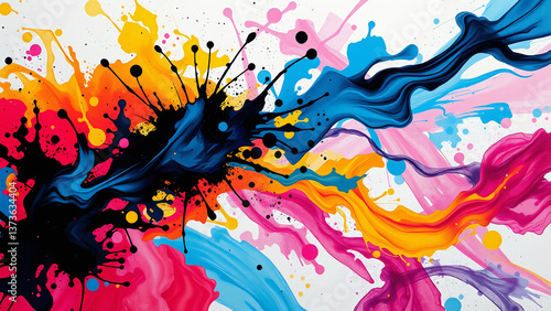 abstract watercolor background