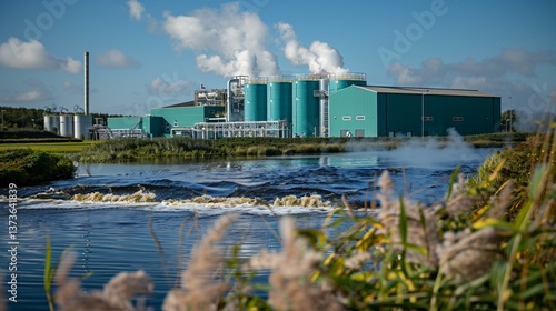 AI-powered renewable biofuel reducing waste and improving energy sustainability.