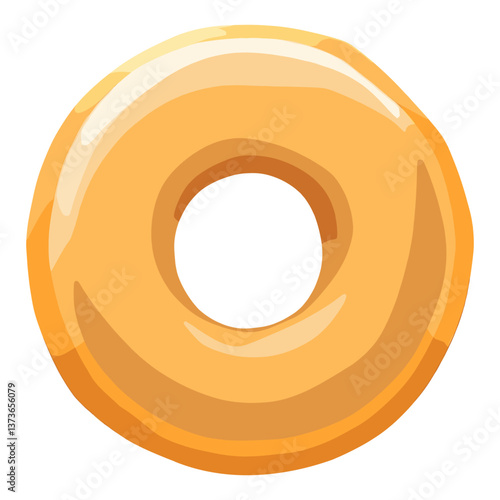 Doughnut illustration sweets donut vector