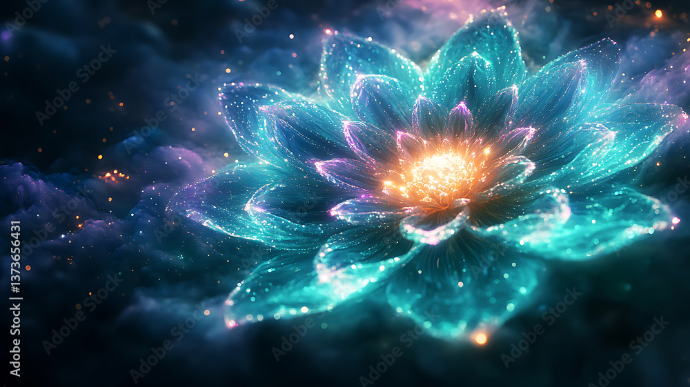 Fototapeta premium Visualization of fractal realms
