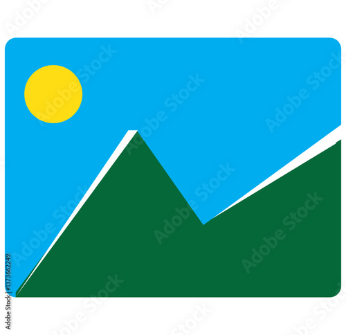 Picture icon vector. photo gallery icon symbol