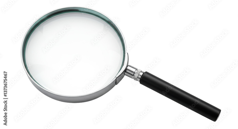 Isolated Magnifying Glass Isolated Magnifying Glass