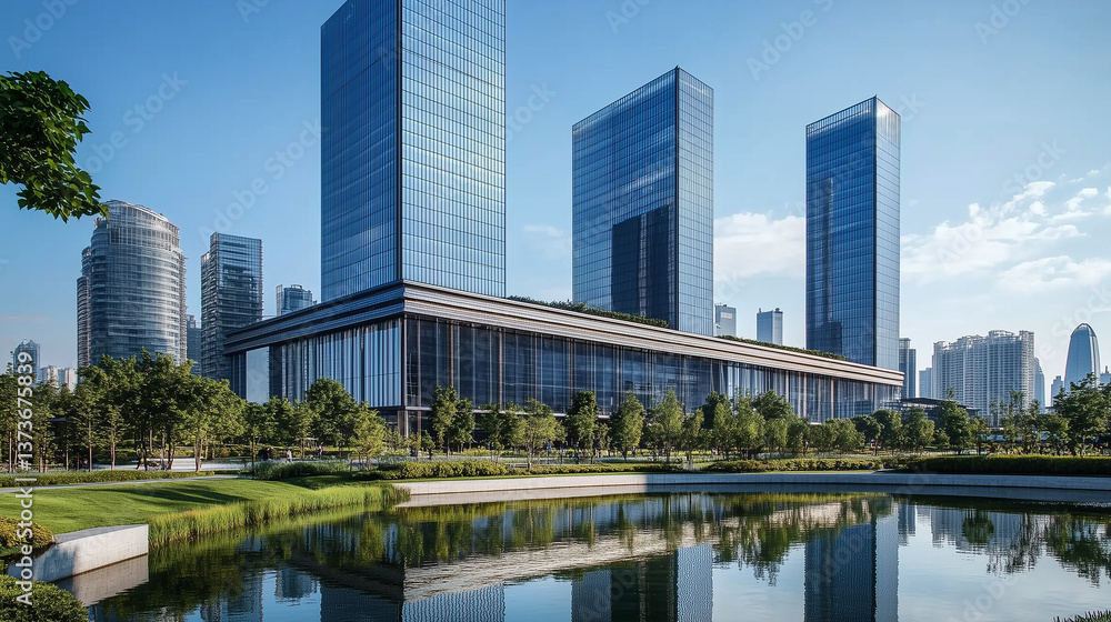 Obraz premium modern office building