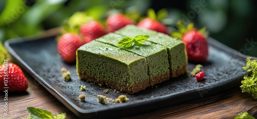 Delicious and tempting cake