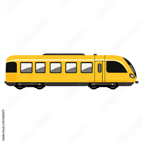 Train transportation illustration vehicle vector