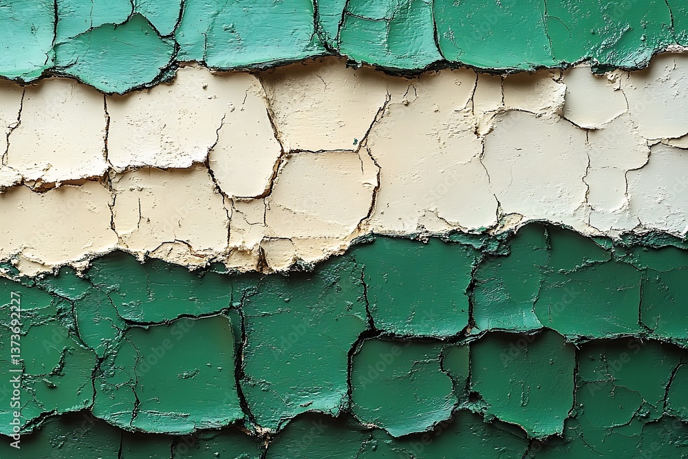 Obraz premium Peeling Paint on a Wall (3)