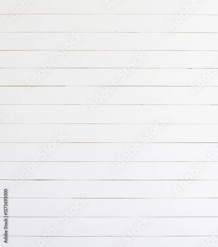 Obraz na płótnie Clean white shiplap wall texture, perfect for backgrounds, decor, shabby chic, image w salonie