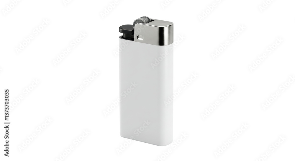 Isolated White Lighter Isolated White Lighter