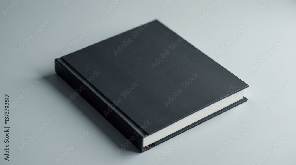 A Closed Dark-Colored Book Resting on a Smooth Surface, Ready for a New Chapter A Closed Dark-Colored Book Resting on a Smooth Surface, Ready for a New Chapter