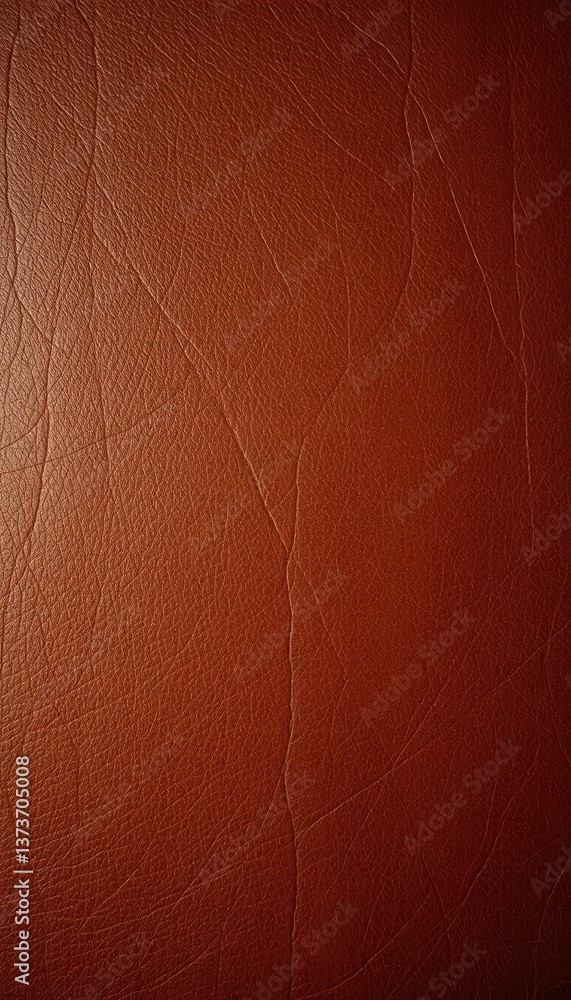 Fototapeta premium Rich, deep brown leather texture with subtle wrinkles and creases, abstract, photography, chocolate