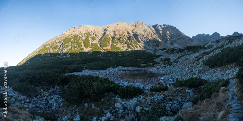 Red Pond in the High Tatras.