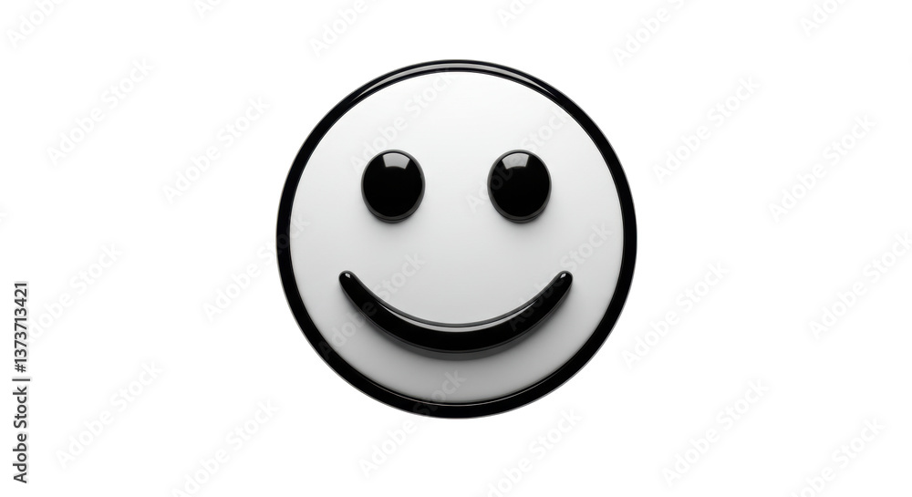 Fototapeta premium Isolated Smile Icon