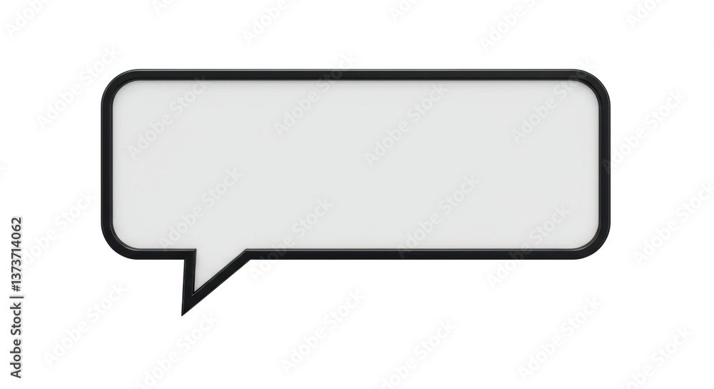 Isolated Chat Bubble Icon Isolated Chat Bubble Icon