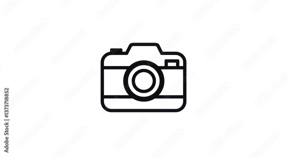 Isolated Camera Icon Isolated Camera Icon