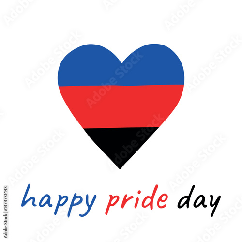Colorful heart shape Polyamory pride flag Happy pride day LGBTQIA community Pride Month Vector hand drawn doodle for posters, stickers, logo, cards Free Download Colorful heart shape Polyamory pride flag Happy pride day LGBTQIA community Pride Month Vector hand drawn doodle for posters, stickers, logo, cards - GFXLoad