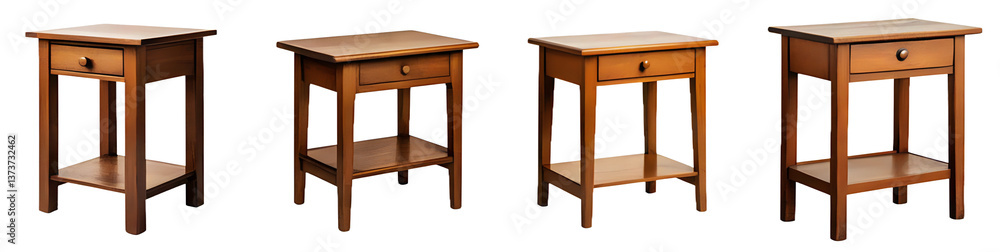 A collection of elegant wooden side tables and nightstands in various modern rustic and classic designs These accent pieces offer storage display. A collection of elegant wooden side tables and nightstands in various modern rustic and classic designs These accent pieces offer storage display.