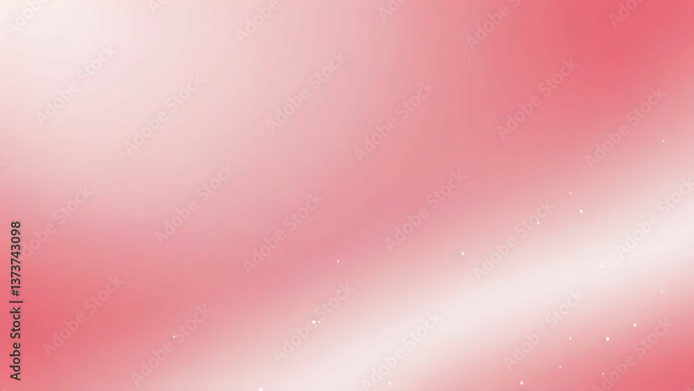 Obraz premium Soft gradient glow in delicate cherry pink and misty white, creating a serene and nature-inspired abstract background.