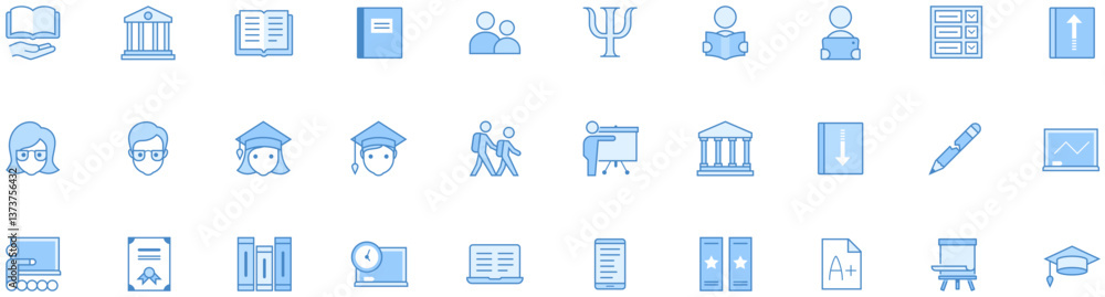 Set of Education icons Set of Education icons
