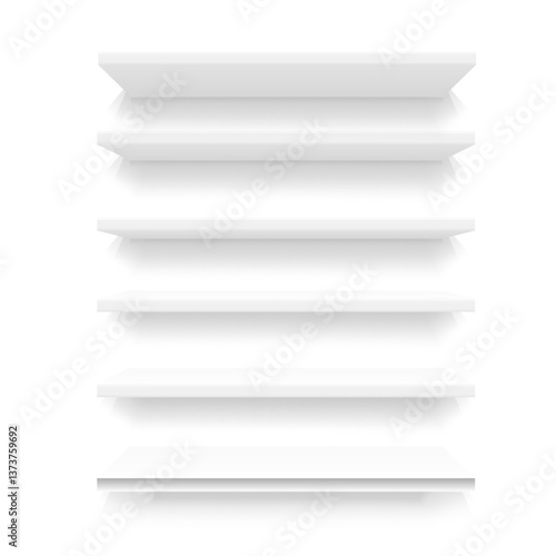 PNG element object art light space template shadow realistic shelf interior empty blank exhibition bookshelf gallery store shop wall rectangular shelving vector furniture exhibit