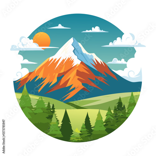 Sunset_Hill_Landscape_Vector_Illustration.