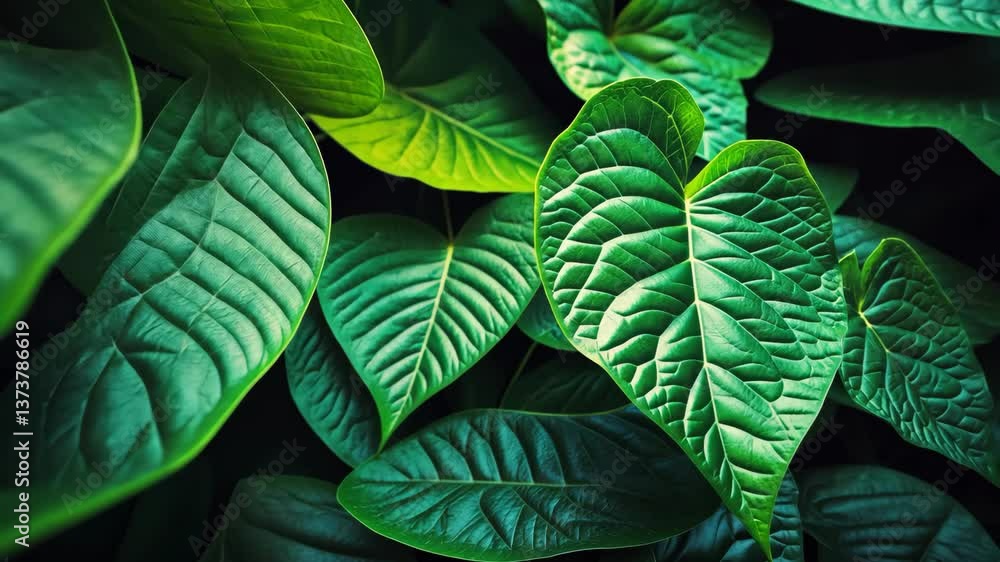 Background natural texture green foliage, macro structure of leaves. Background natural texture green foliage, macro structure of leaves.