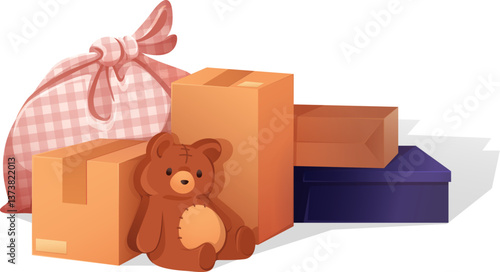 Used Stuff in Boxes