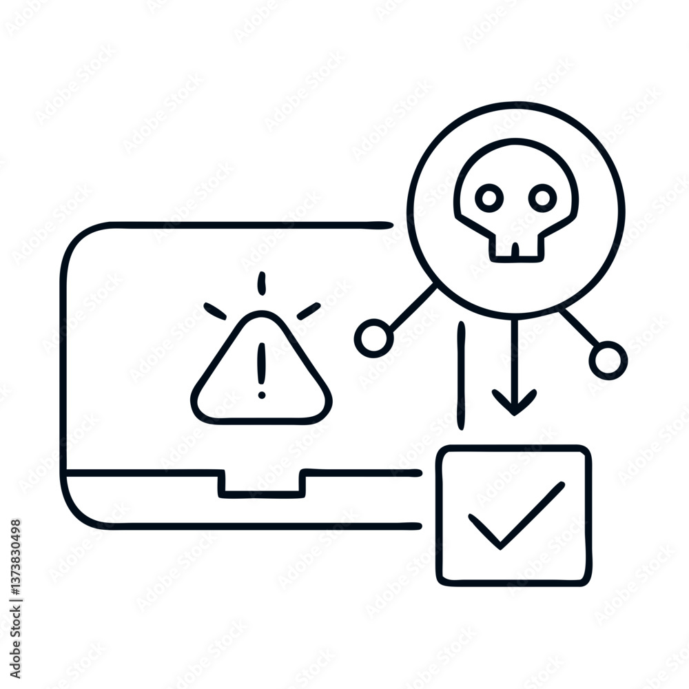 Cybersecurity Icon Illustrating Brute Force Attack Prevention Cybersecurity Icon Illustrating Brute Force Attack Prevention
