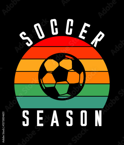 Soccer season - Custom Printable Design Cut File for Cricut and Silhouette – Instant Download for DIY Projects