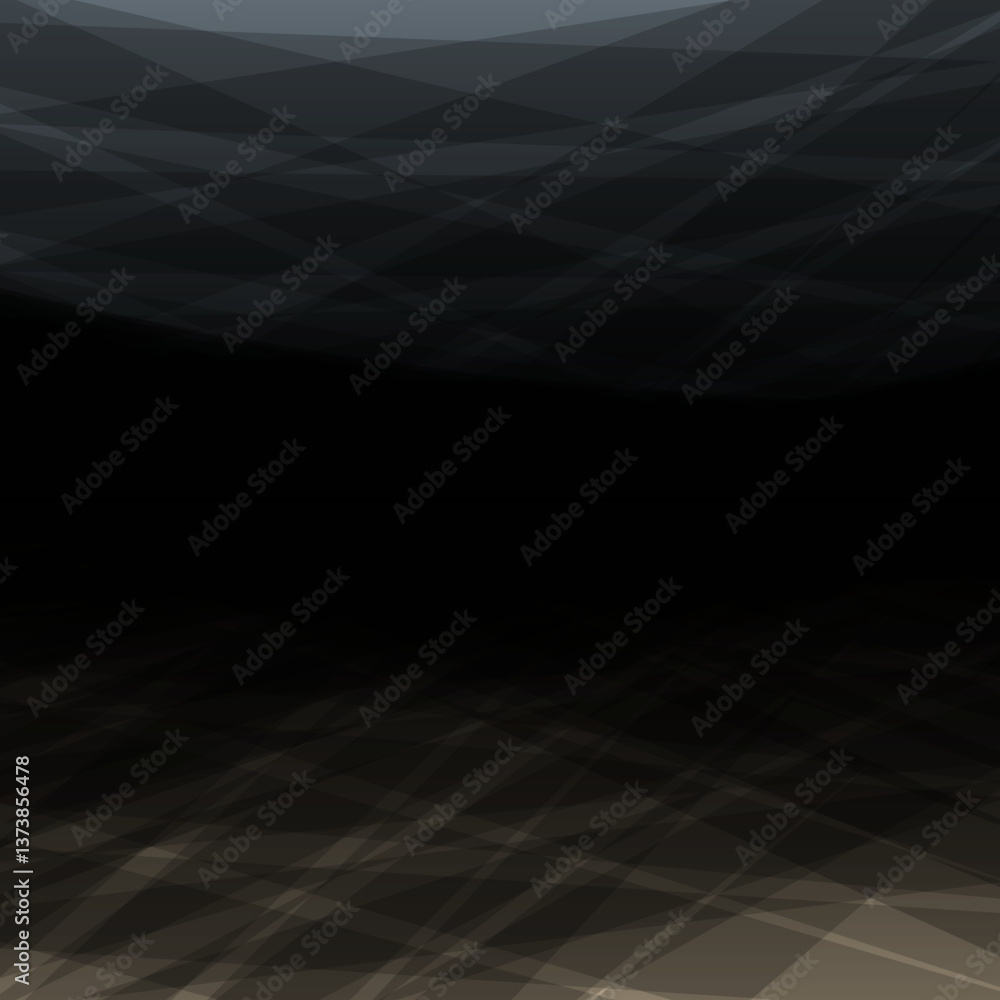 Obraz premium Abstract Dark Underwater Scene