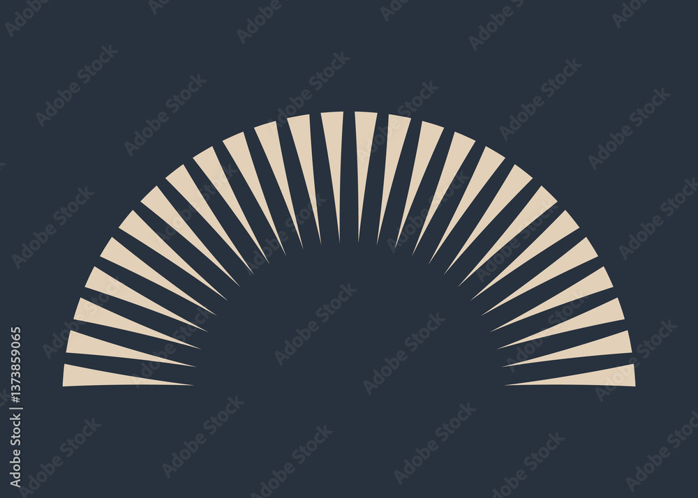 Sunburst firework explosion. Retro hand drawn sparkle. Bursting or light rays, linear drawing. trendy hand drawn retro isolated design element