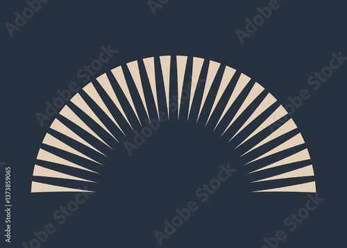 Obraz na płótnie Sunburst firework explosion. Retro hand drawn sparkle. Bursting or light rays, linear drawing. trendy hand drawn retro isolated design element w salonie