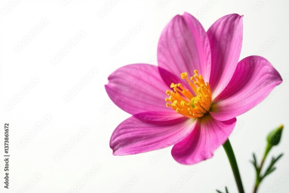Exquisite flower with intricate details isolated on pure white, bloom, flowers, photography Exquisite flower with intricate details isolated on pure white, bloom, flowers, photography