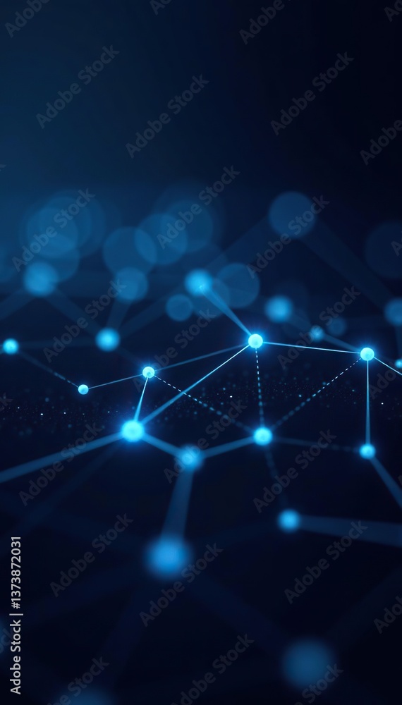 Abstract network connection background with interconnected dots and lines representing technology, data, and chemical transformation, data, background Abstract network connection background with interconnected dots and lines representing technology, data, and chemical transformation, data, background