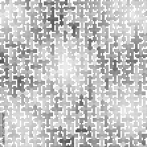 Vector Halftone Pattern. Set of Dots. Dotted Texture on White Background. Overlay Grunge Template. Distress Linear Design. Fade Monochrome Points. Pop Art Backdrop.