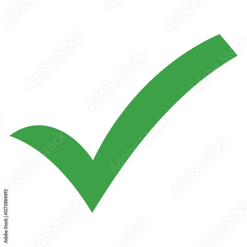 Green Check Mark Vector Icon