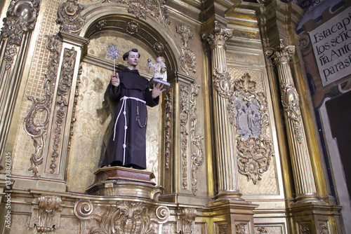 san miguel et san julian church in valladolid in spain 