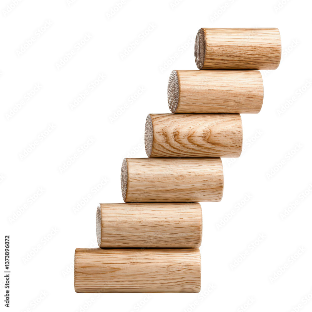 Stacked wooden logs on a black background. Stacked wooden logs on a black background.