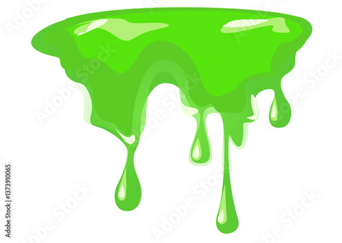 This is an illustration of a slime