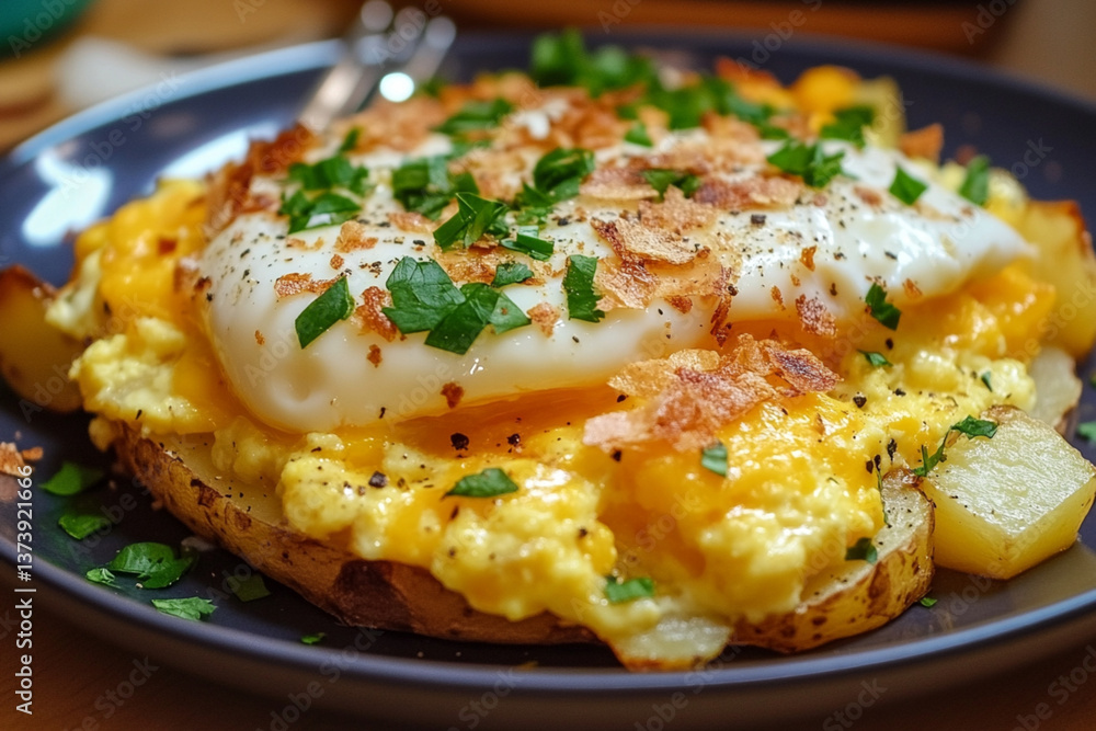 Cheesy Potato Egg Scramble, so yummy , delicious ,home made. Cheesy Potato Egg Scramble, so yummy , delicious ,home made.