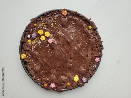 Pastiera napoletana al cioccolato