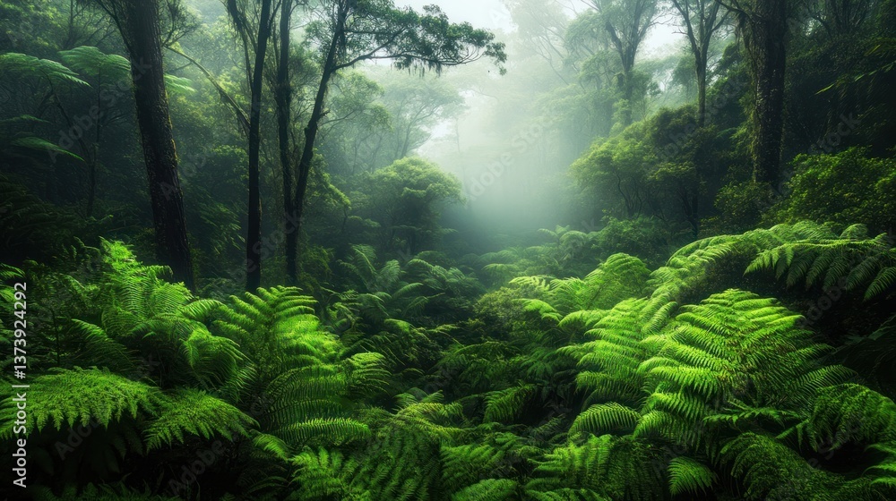 Rainforest jungle green trees. Rainforest jungle green trees.