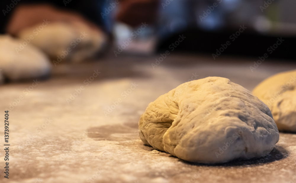 close up of a dough close up of a dough
