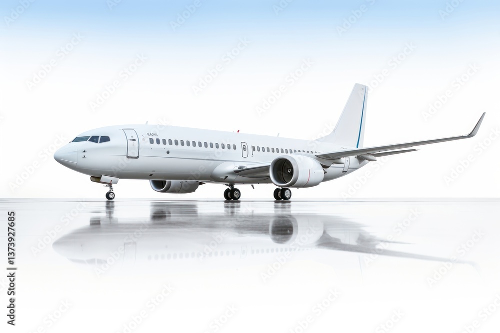 Obraz premium Airplane airliner aircraft vehicle.